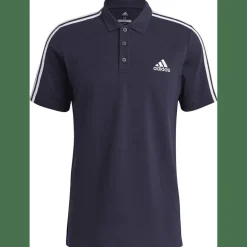 AEROREADY Essentials Piqué Embroidered Small Logo 3-Streifen Poloshirt Herren Poloshirt