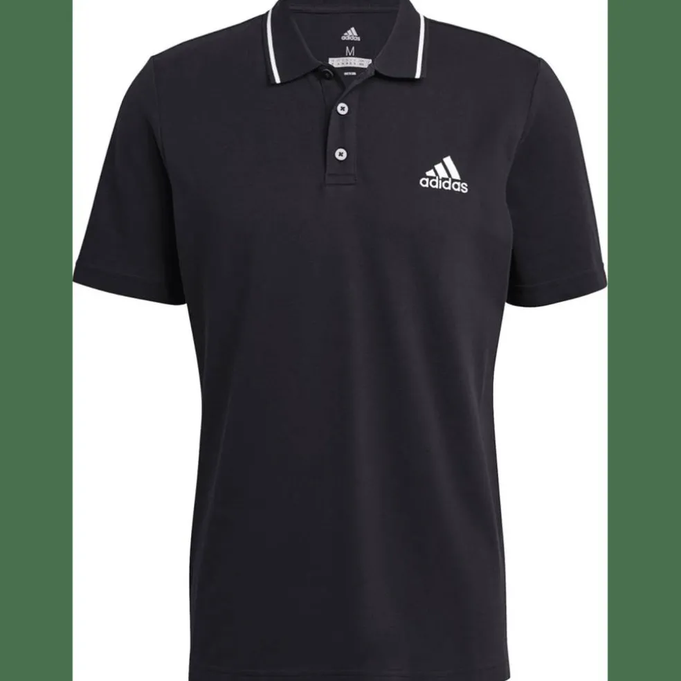 AEROREADY Essentials Piqué Small Logo Poloshirt Herren Poloshirt