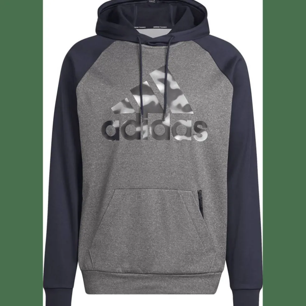 AEROREADY Game and Go Camo Logo Hoodie Herren Kapuzensweater