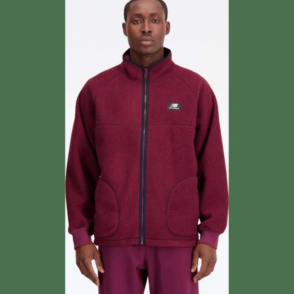 Athletics Polar Fleece Full Zip Herren Jacke
