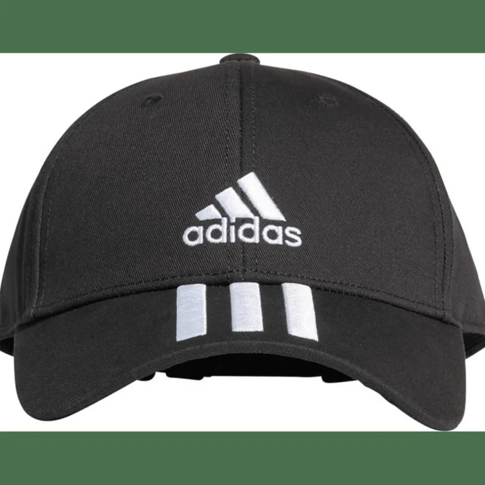 Baseball 3-Streifen Twill Kappe Unisex Cap