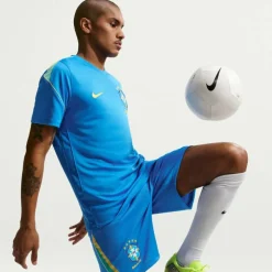 Brasilien 2026 Stadium Heim Dri-Fit Replica Herren Shorts
