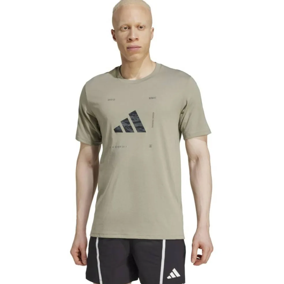 Climacool Training Camo Logo Graphic Herren T-Shirt
