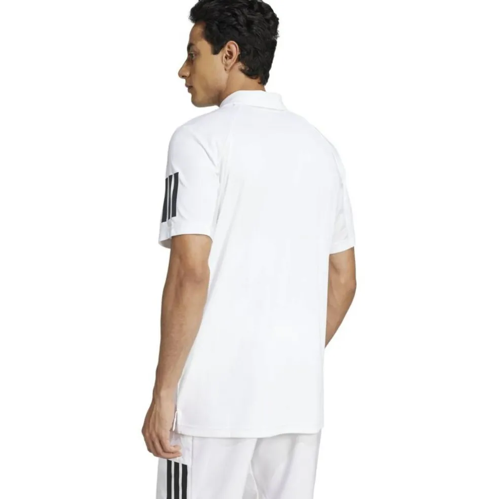 Club Tennis 3-Streifen Herren Poloshirt