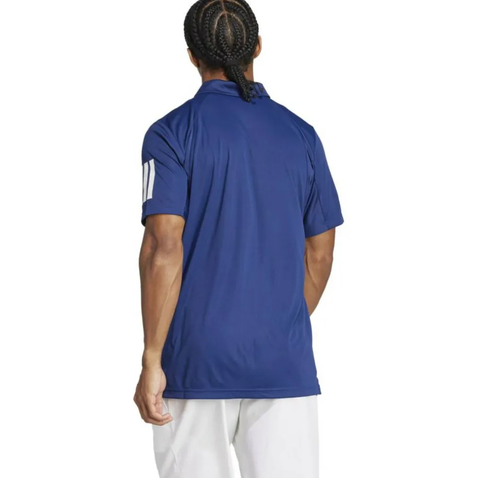 Club Tennis 3-Streifen Herren Poloshirt