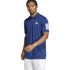 Club Tennis 3-Streifen Herren Poloshirt