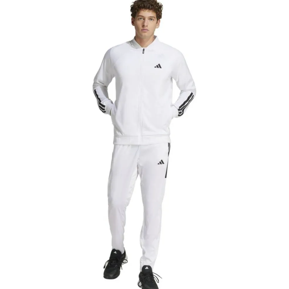 Club Tennis 3-Streifen Knitted Jacke Herren Jacke