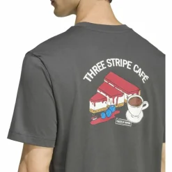 Coffee Cafe Cheesecake Graphic T-Shirt Herren T-Shirt