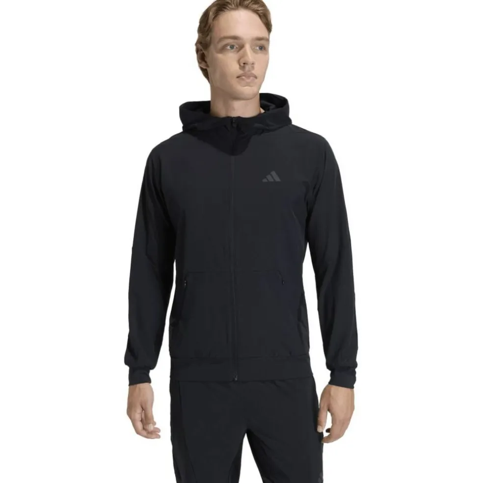 D4T Workout Full-Zip Hoodie Herren Jacke