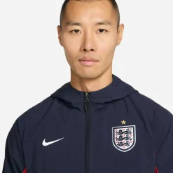 England AwayF Woven Herren Fußballjacke