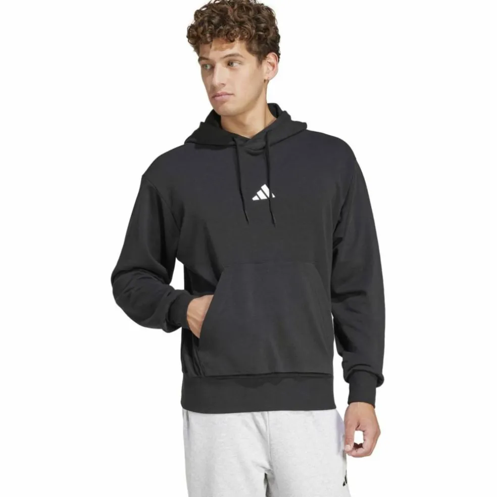 Essentials Feelcozy French Terry Herren Kapuzensweater