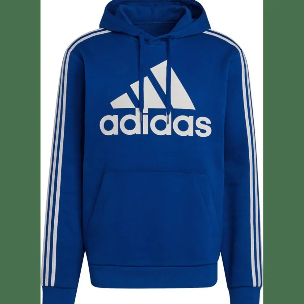 Essentials Fleece 3-Streifen Logo Hoodie Herren Kapuzensweater