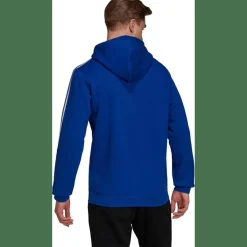 Essentials Fleece 3-Streifen Logo Hoodie Herren Kapuzensweater