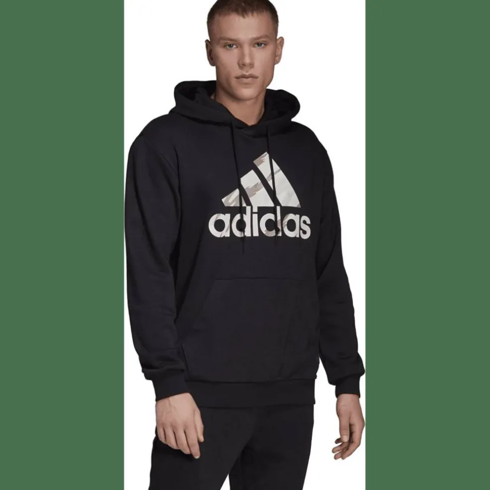 Essentials French Terry Camo-Print Hoodie Herren Kapuzensweater