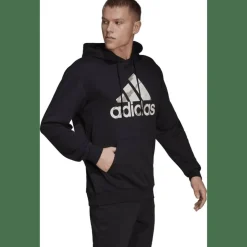 Essentials French Terry Camo-Print Hoodie Herren Kapuzensweater