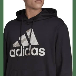 Essentials French Terry Camo-Print Hoodie Herren Kapuzensweater