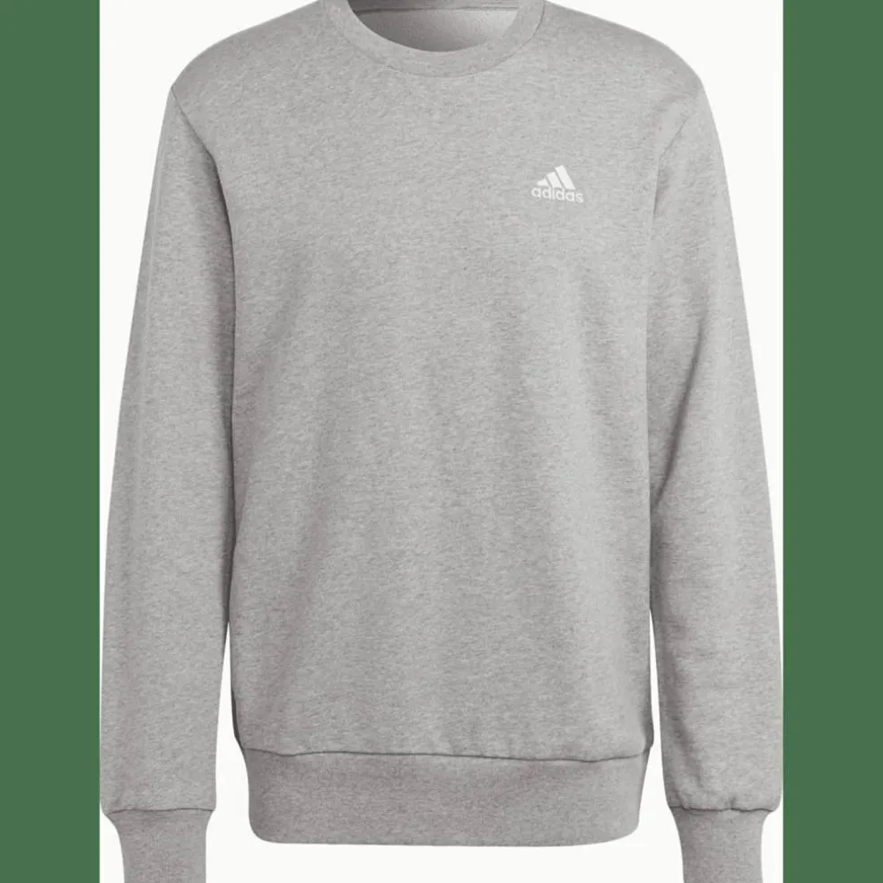 Essentials French Terry Embroidered Small Logo Sweatshirt Herren Sweatshirt