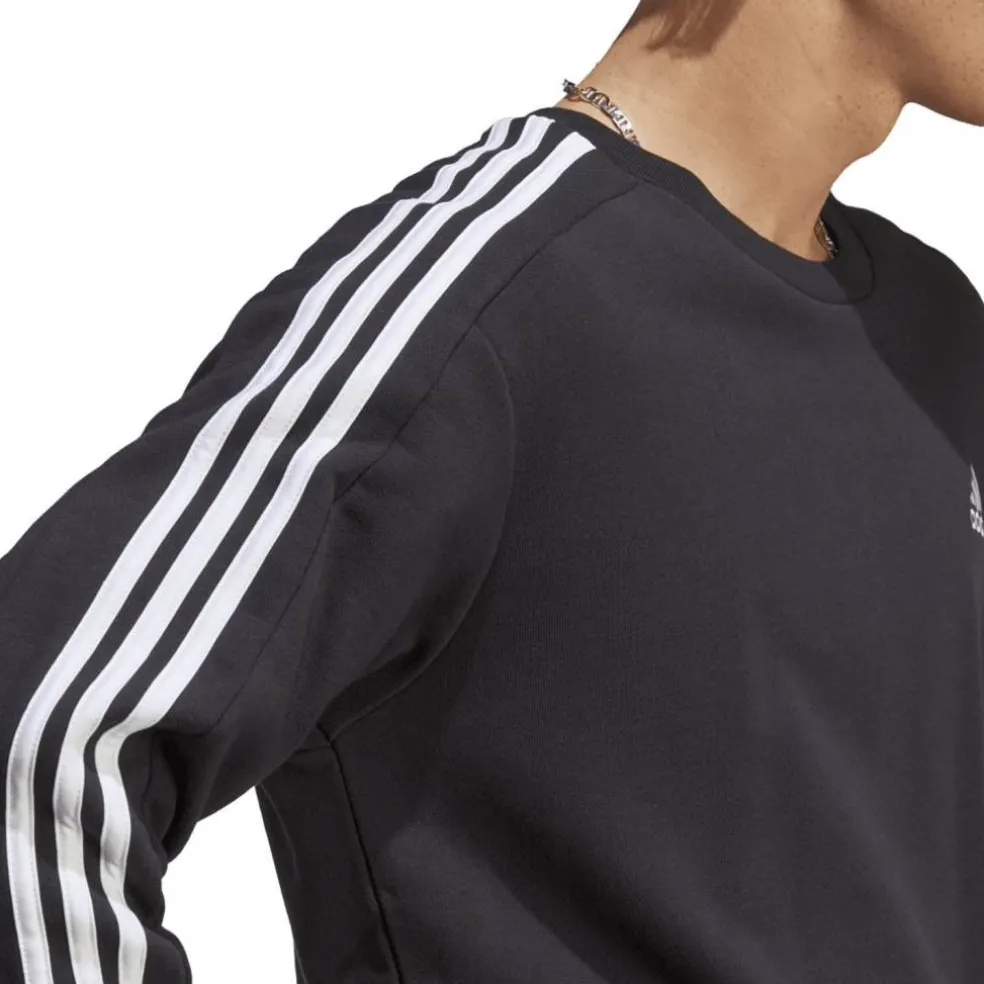 Essentials French Terry 3-Streifen Sweatshirt Herren Sweatshirt