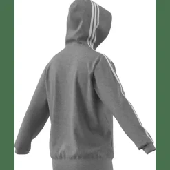 Essentials French Terry 3-Streifen Kapuzensweater Herren Kapuzensweater