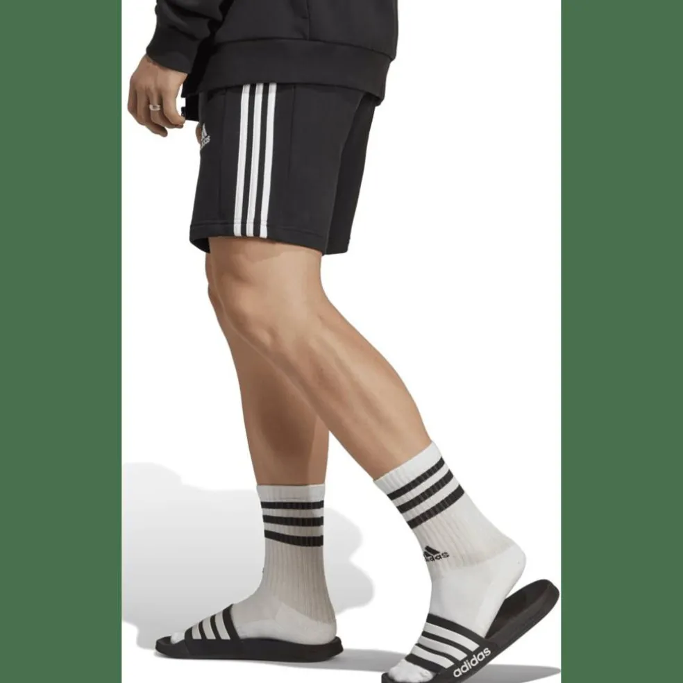 Essentials French Terry 3-Streifen Herren Shorts