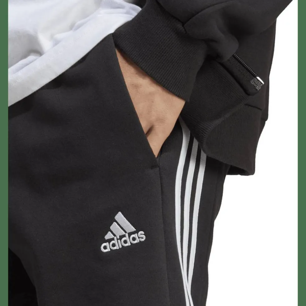 Essentials French Terry 3-Streifen Herren Shorts