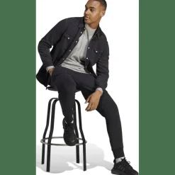 Essentials French Terry Tapered Cuff Logo Herren Hose