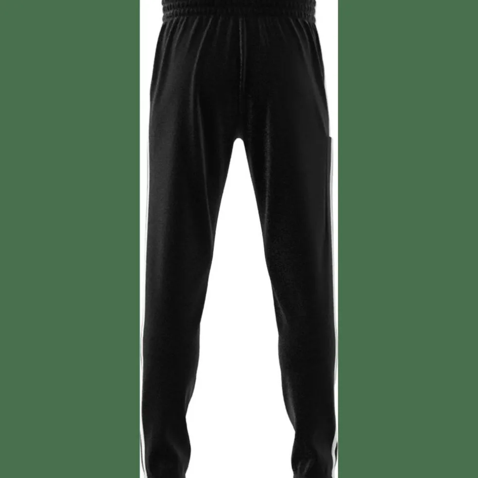 Essentials French Terry Tapered Elastic Cuff 3-Streifen Herren Hose