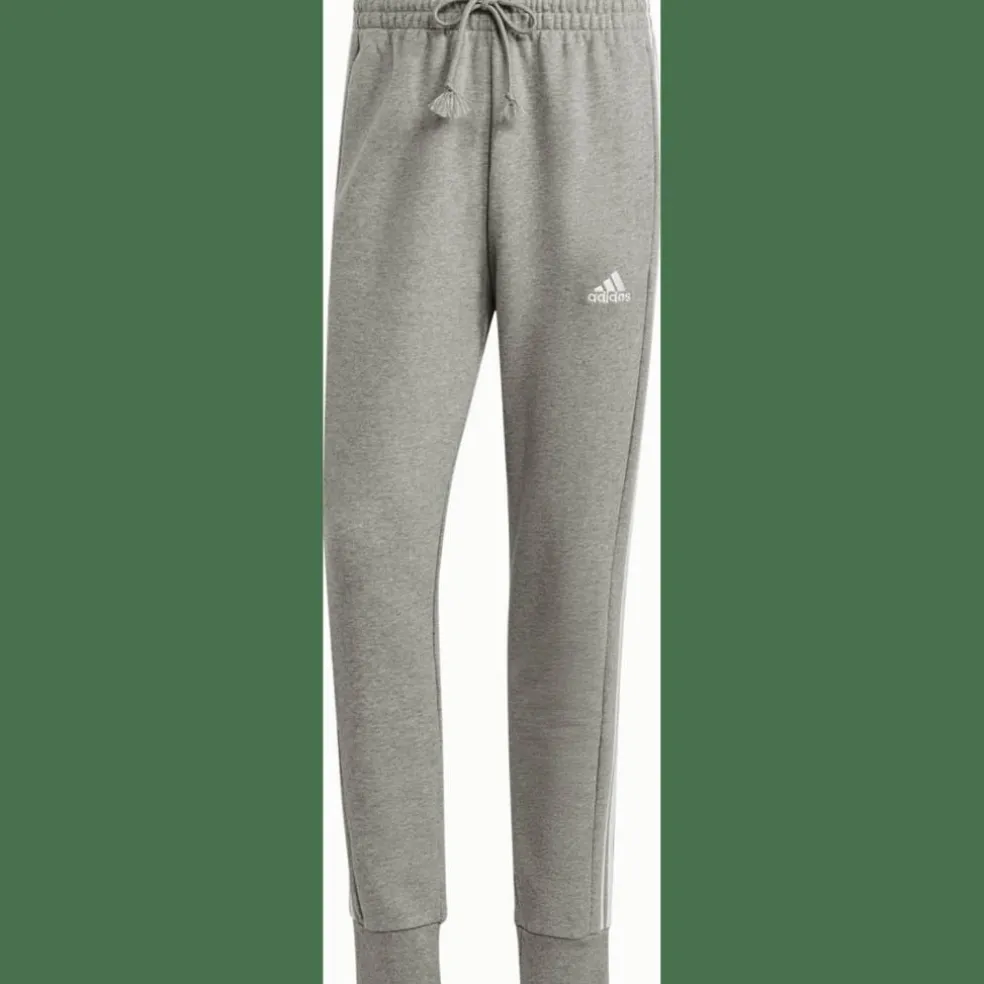 Essentials French Terry Tapered Cuff 3-Streifen Herren Hose
