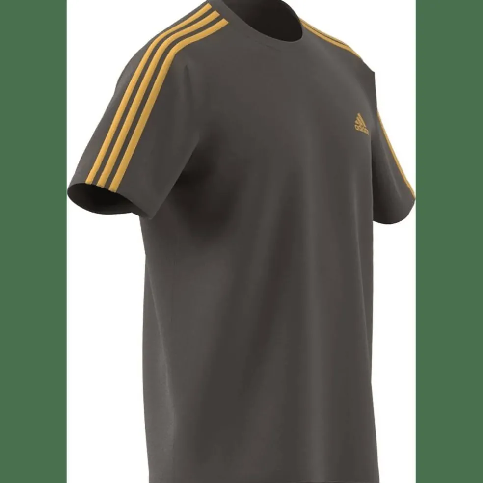 Essentials Single Jersey 3-Streifen T-Shirt Herren T-Shirt