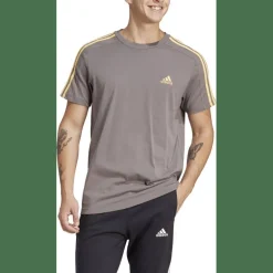 Essentials Single Jersey 3-Streifen T-Shirt Herren T-Shirt