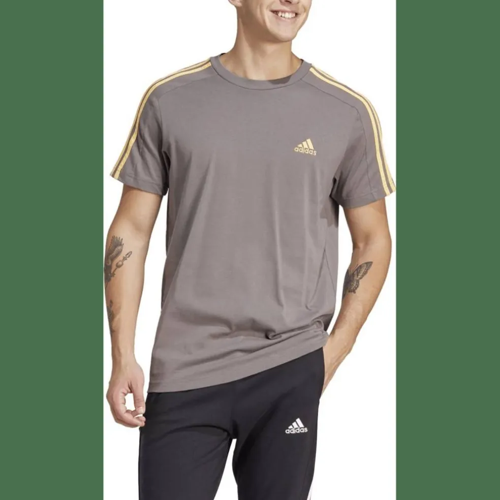 Essentials Single Jersey 3-Streifen T-Shirt Herren T-Shirt