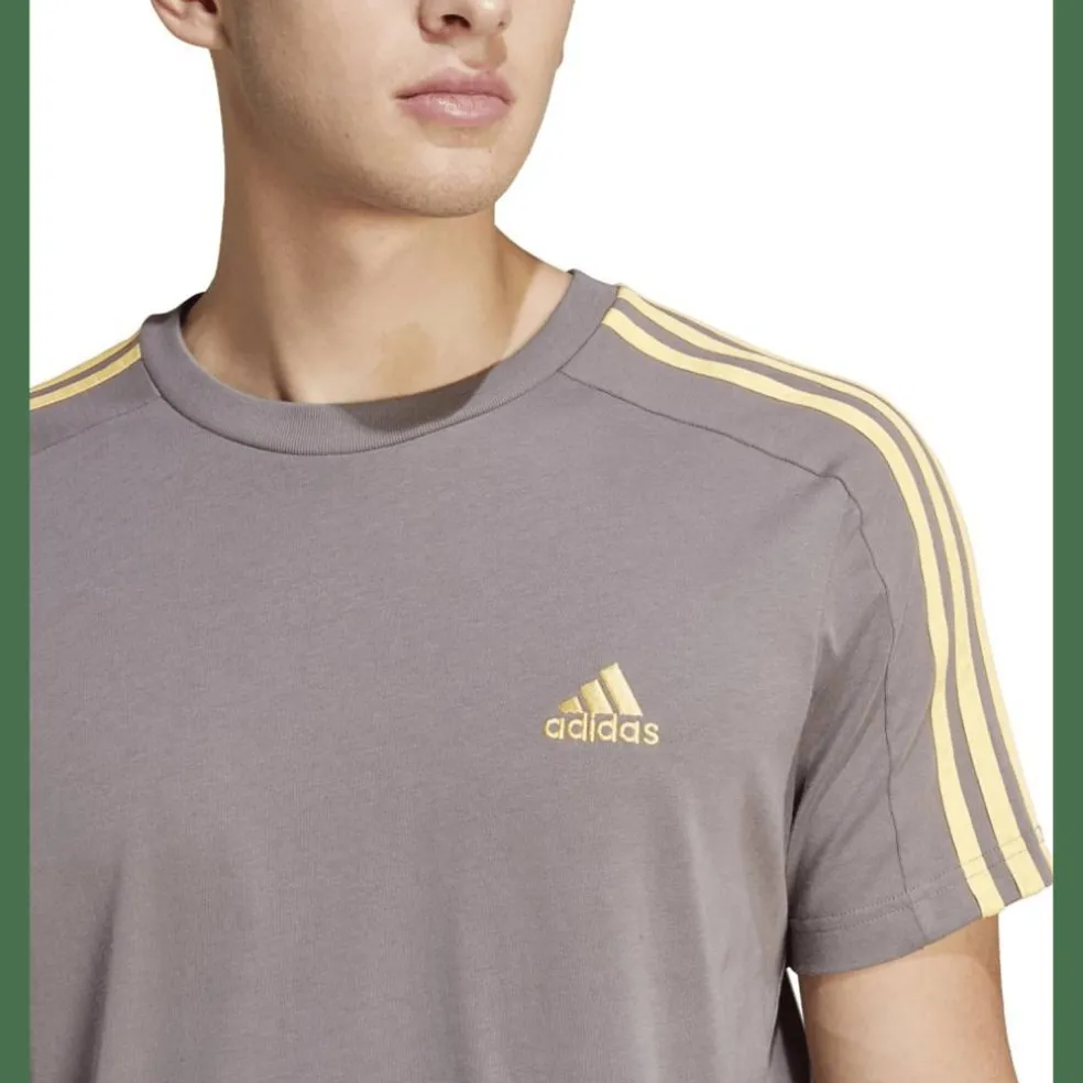 Essentials Single Jersey 3-Streifen T-Shirt Herren T-Shirt