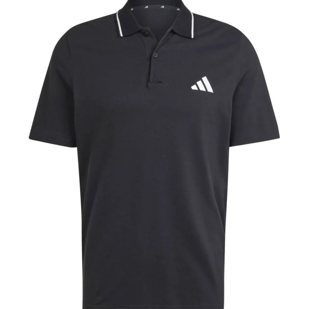 Essentials Small Logo Piqué Herren Poloshirt