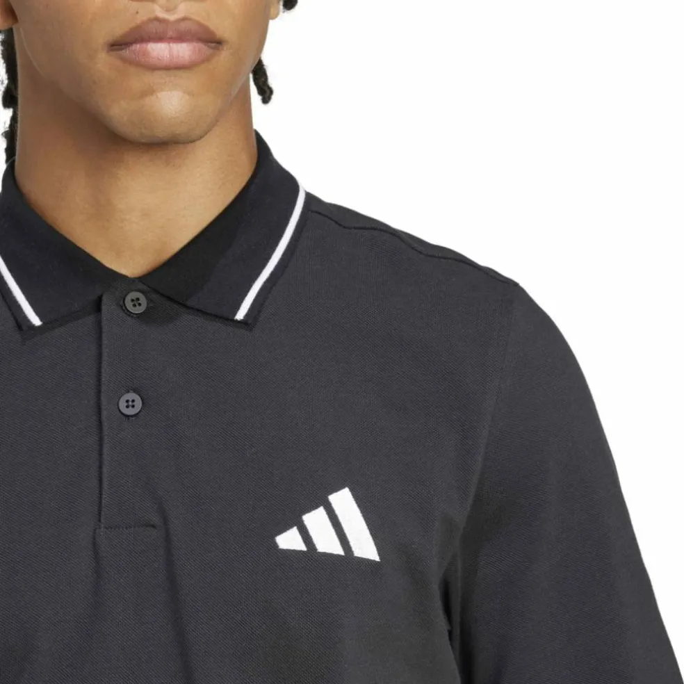 Essentials Small Logo Piqué Herren Poloshirt