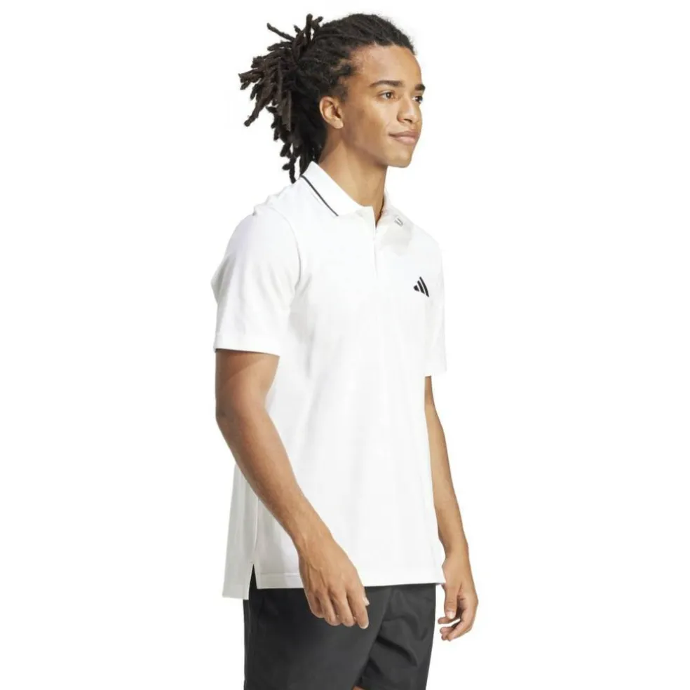 Essentials Small Logo Piqué Herren Poloshirt