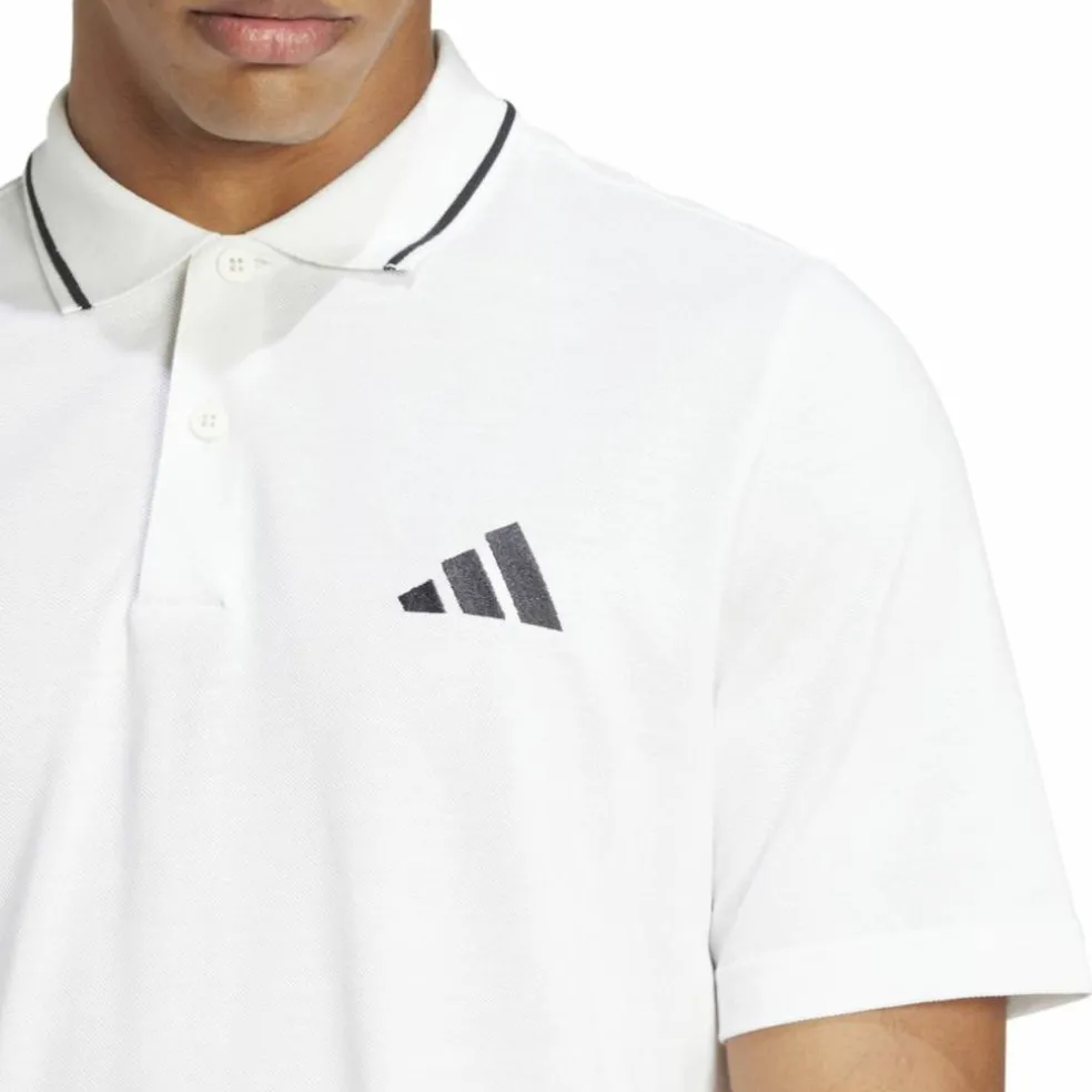 Essentials Small Logo Piqué Herren Poloshirt