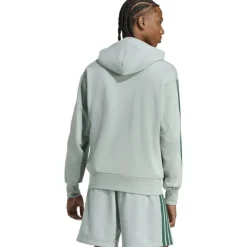 Essentials 3-Streifen French Terry Herren Kapuzensweater