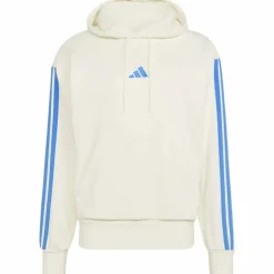 Essentials 3-Streifen French Terry Herren Kapuzensweater