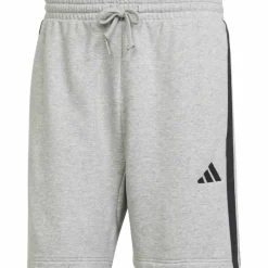 Essentials 3-Streifen French Terry Herren Shorts