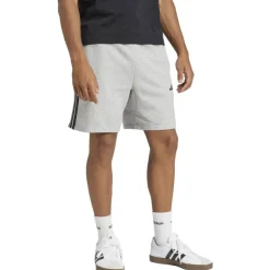 Essentials 3-Streifen French Terry Herren Shorts