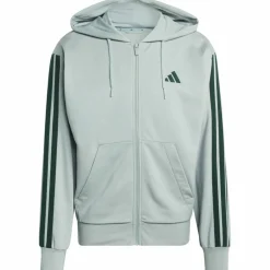 Essentials 3-Streifen French Terry Herren Kapuzensweater