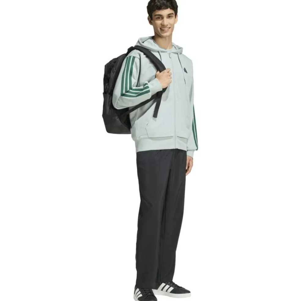 Essentials 3-Streifen French Terry Herren Kapuzensweater