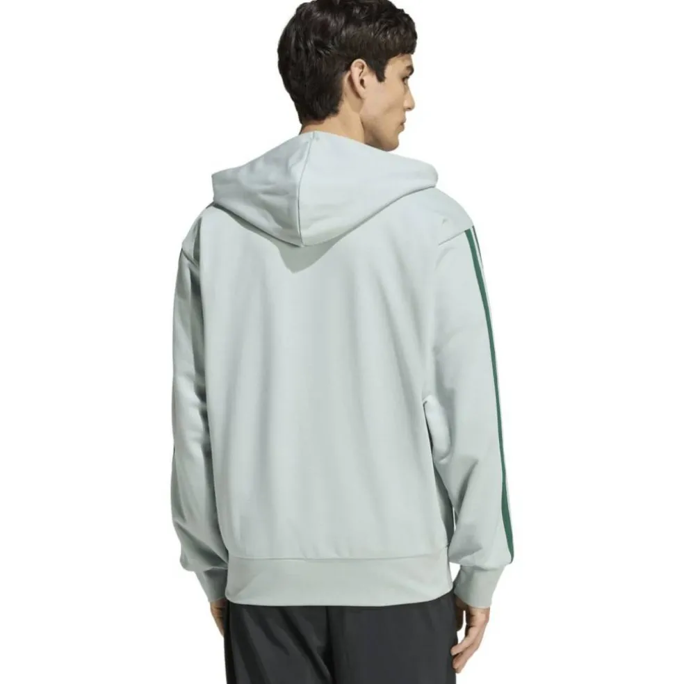 Essentials 3-Streifen French Terry Herren Kapuzensweater