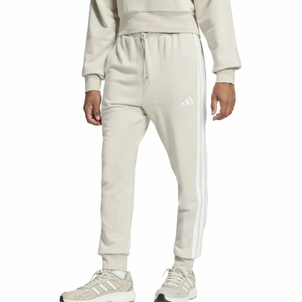 Essentials 3-Streifen French Terry Herren Hose