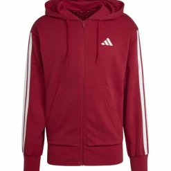 Essentials 3-Streifen French Terry Herren Kapuzensweater