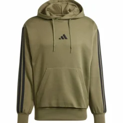 Essentials 3-Streifen Herren Kapuzensweater