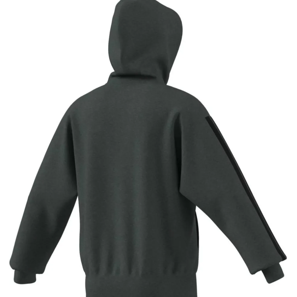 Essentials 3-Streifen Herren Kapuzensweater