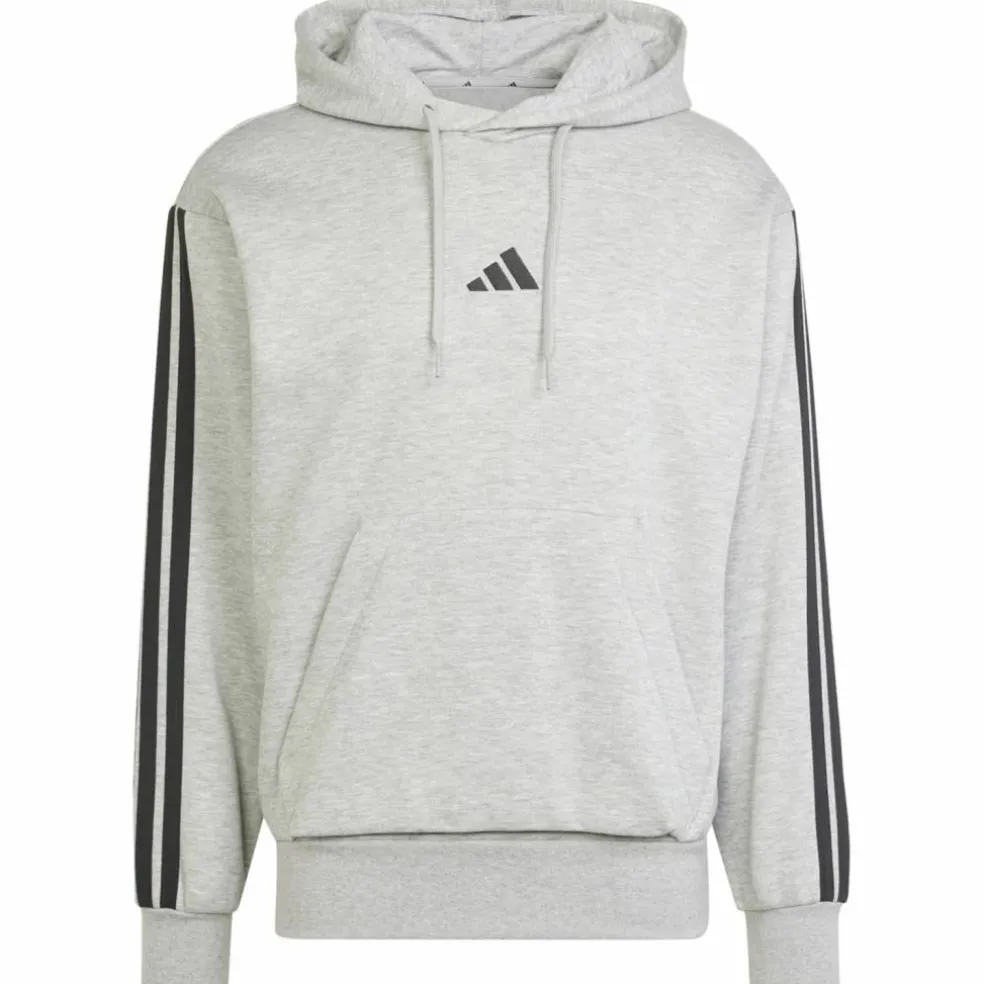 Essentials 3-Streifen Herren Kapuzensweater