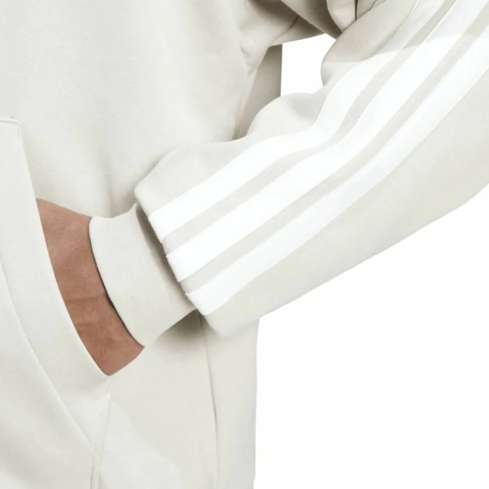 Essentials 3-Streifen Herren Kapuzensweater