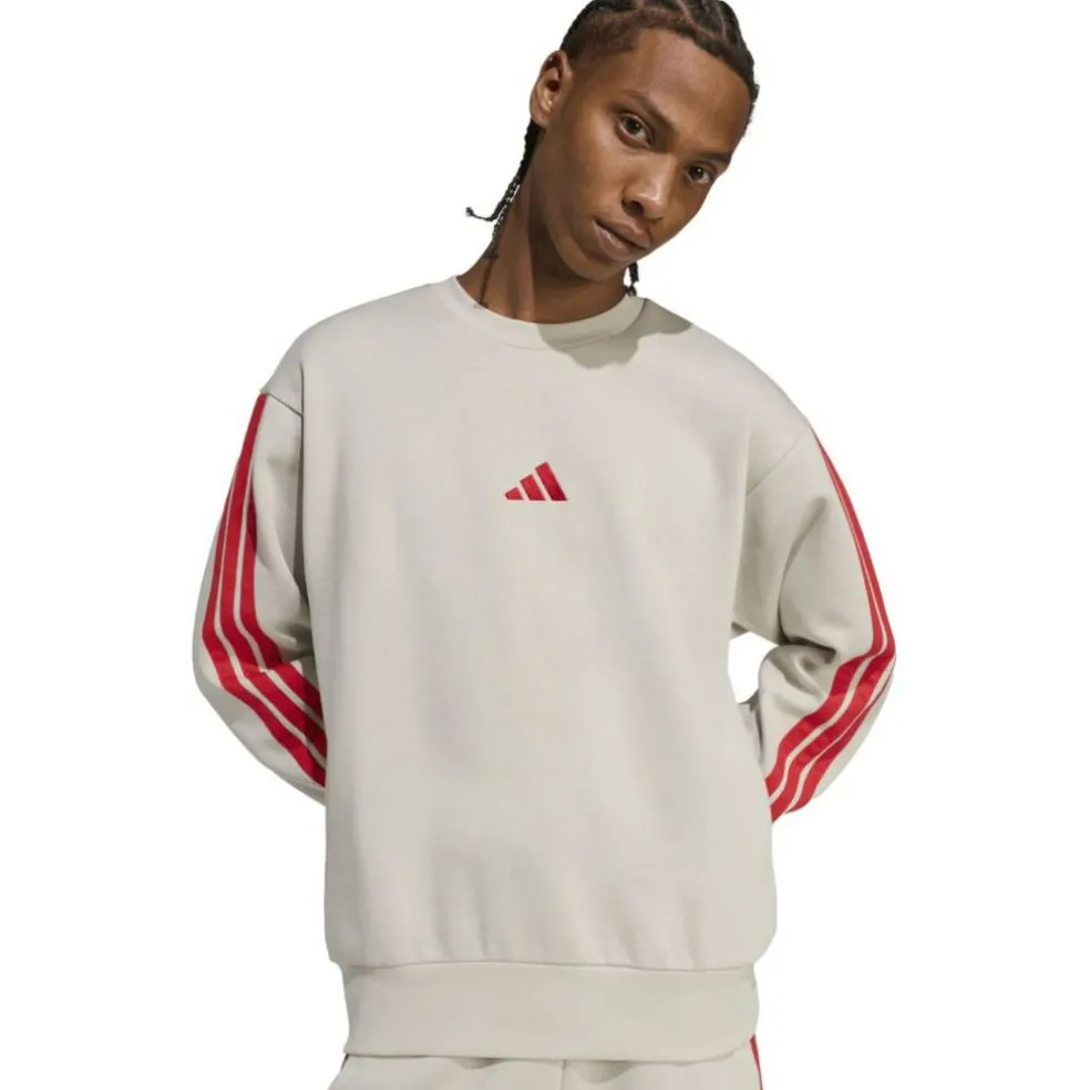 Essentials 3-Streifen Herren Sweatshirt